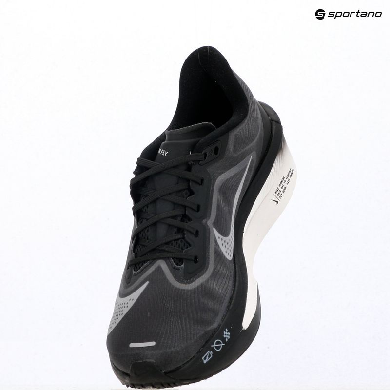 Moteriški bėgimo batai Nike Zoom Fly 6 black/light smoke grey/white 13