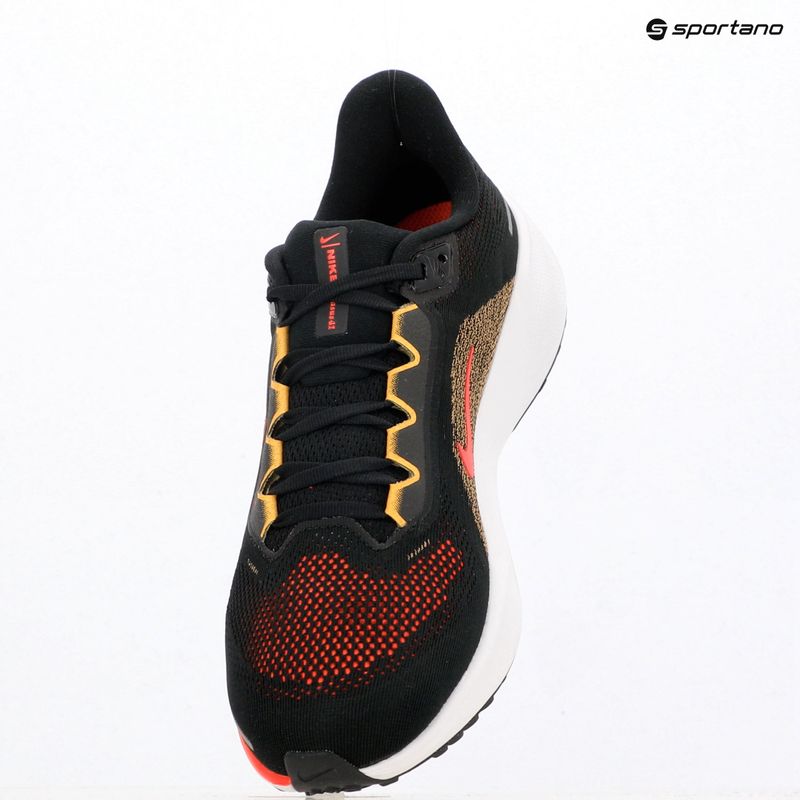 Vyriški bėgimo batai Nike Pegasus 41 black/topaz gold/bright crimson 12