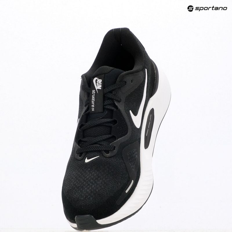 Vyriški bėgimo batai Nike Structure 26 black/cool grey/metallic silver/white 11