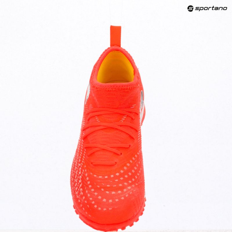 Futbolo bateliai PUMA Future 9 Match TT + Mid Jr glowing red/puma white/puma black/puma silver 10
