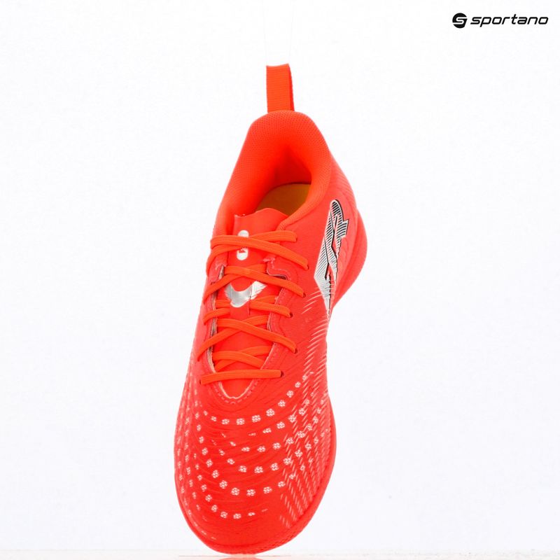 Vaikiški futbolo bateliai PUMA Future 9 Play IT Jr glowing red/puma white/puma black/puma silver 10