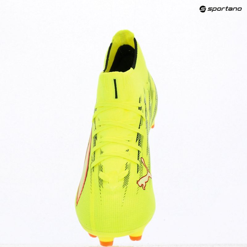 Futbolo bateliai PUMA Ultra 6 Match + FG/AG Yellow Alert/Puma Black/Glowing Red/Lime Squeeze 9