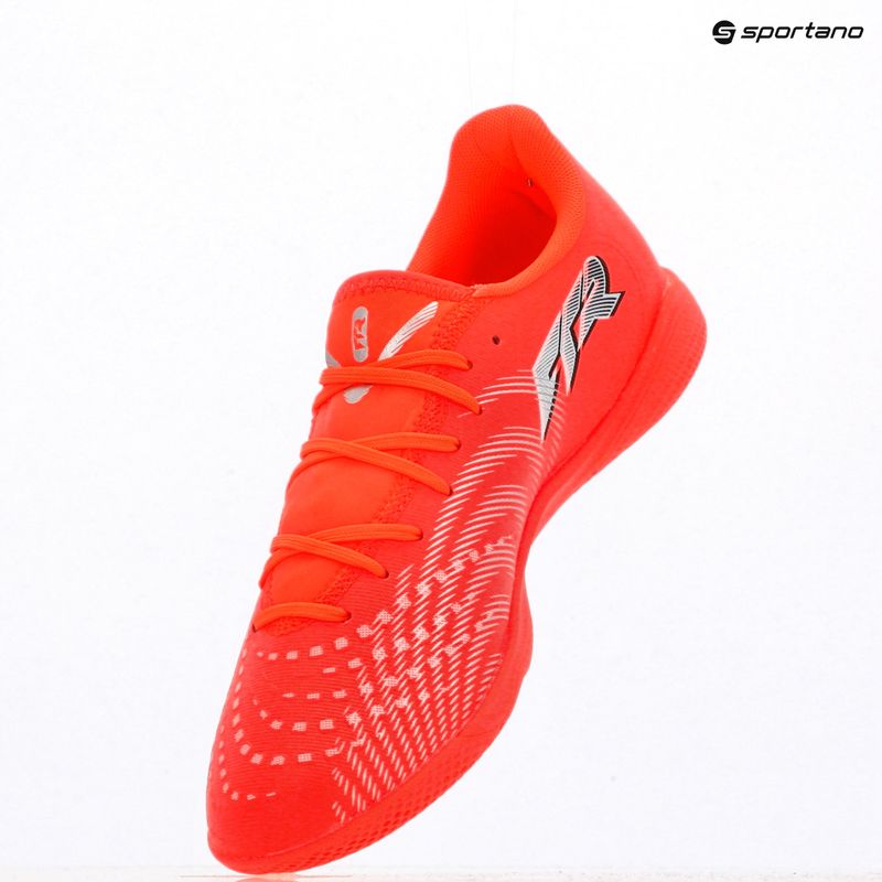 Futbolo bateliai PUMA Future 9 Play IT glowing red/puma white/puma black/puma silver 9