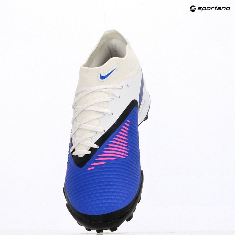 Vyriški futbolo bateliai Nike Phantom 6 High Academy TF racer blue/white/pink blast 11