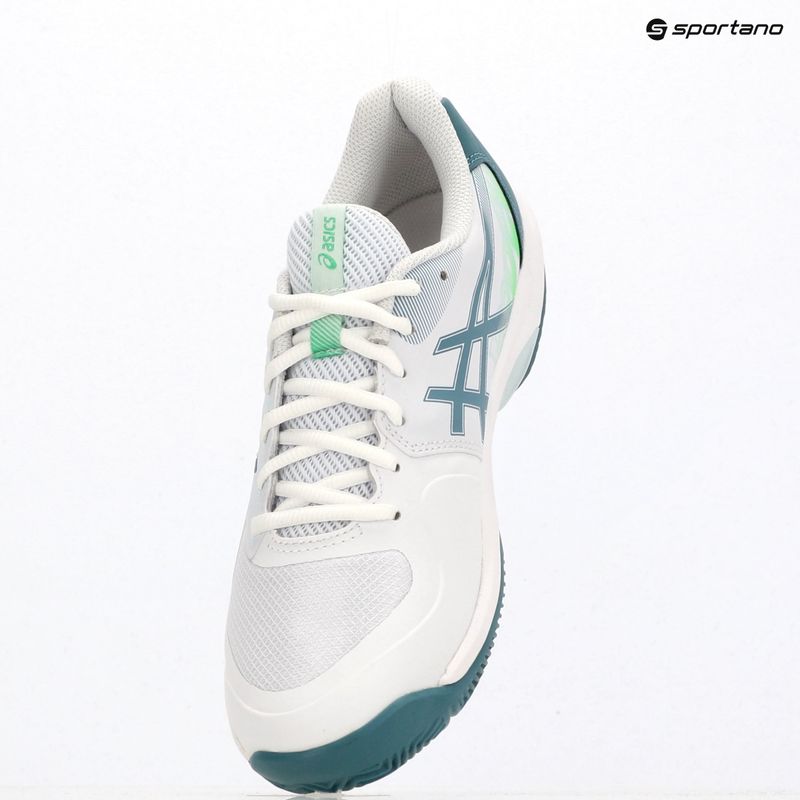 Vyriški padelio batai Asics Game FF Padel white/misty pine 9