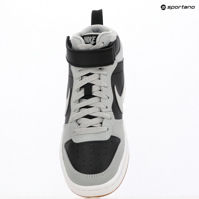 Batai Nike Court Borough Mid 2 black/white/gum med brown/light smoke grey 11