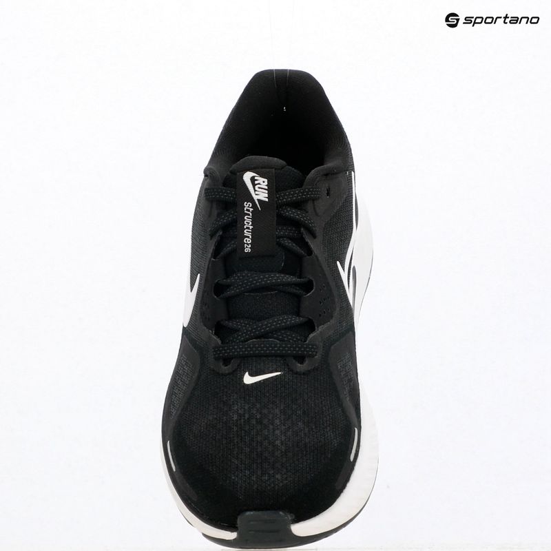 Moteriški bėgimo bateliai Nike Structure 26 black/cool grey/metallic silver/white 17