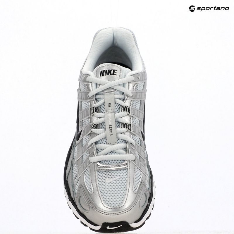 Moteriški batai Nike P-6000 white/metallic silver/black 9
