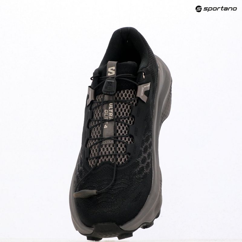 Vyriški bėgimo batai Salomon Ultra Glide 4 black/dark gull gray/silver cloud 10