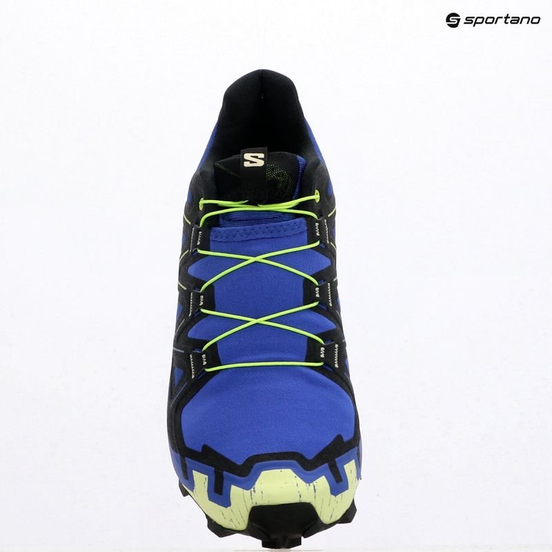 Vyriški bėgimo batai Salomon Speedcross 6 bluing/black/acid lime 10