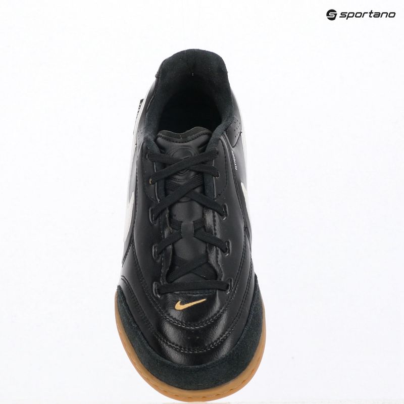 Vaikiški futbolo bateliai Nike Tiempo Streetgato Jr black/white 11