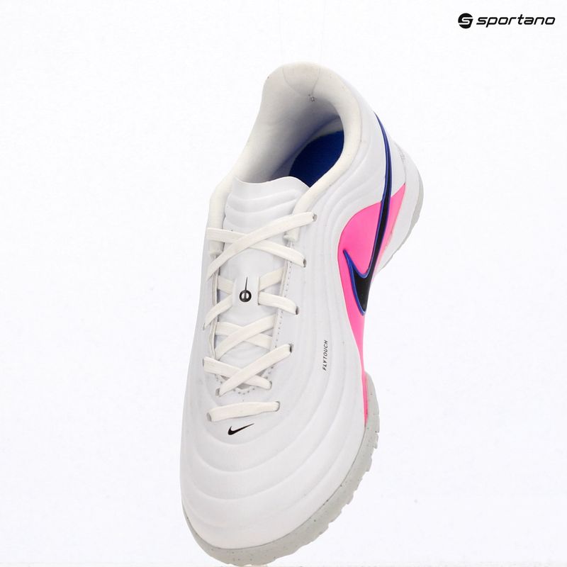 Vaikiški futbolo bateliai Nike Tiempo Maestro Academy Jr TF white/racer blue/pink blast/black 11