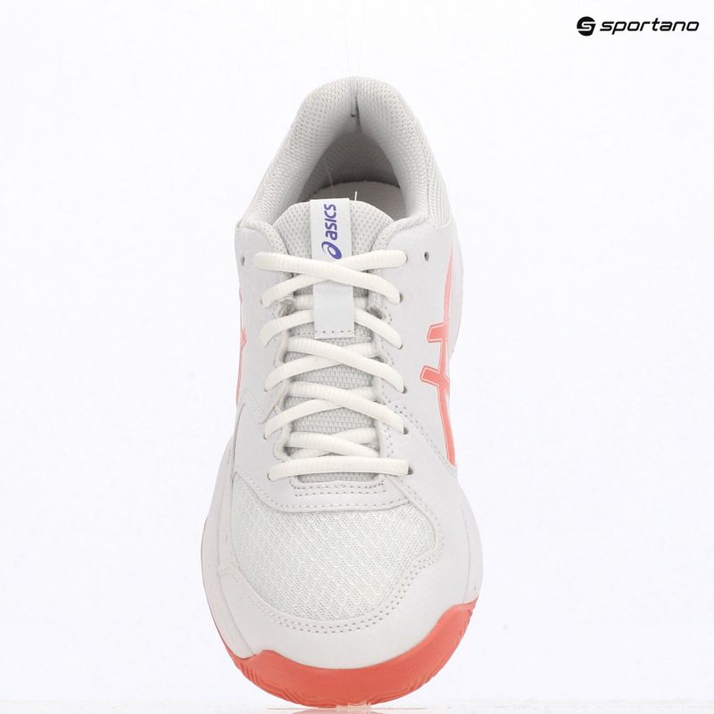 Moteriški padelio batai ASICS Gel-Dedicate 8 Padel W white/guava 9