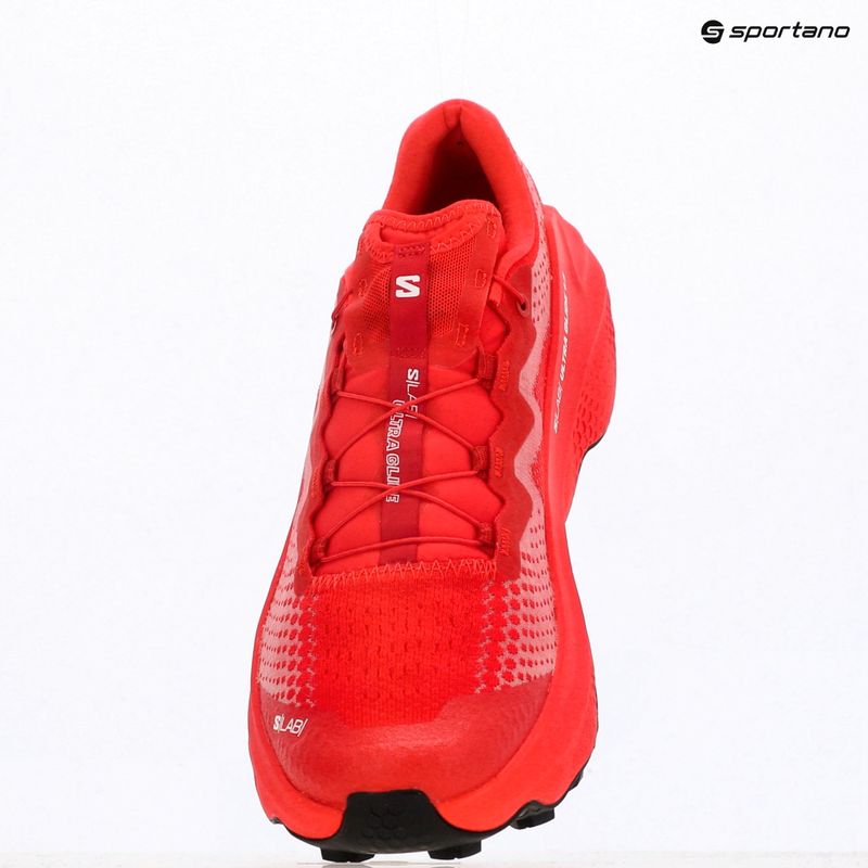 Vyriški bėgimo batai Salomon S/LAB Ultra Glide 1.5 white/fiery red/black 11