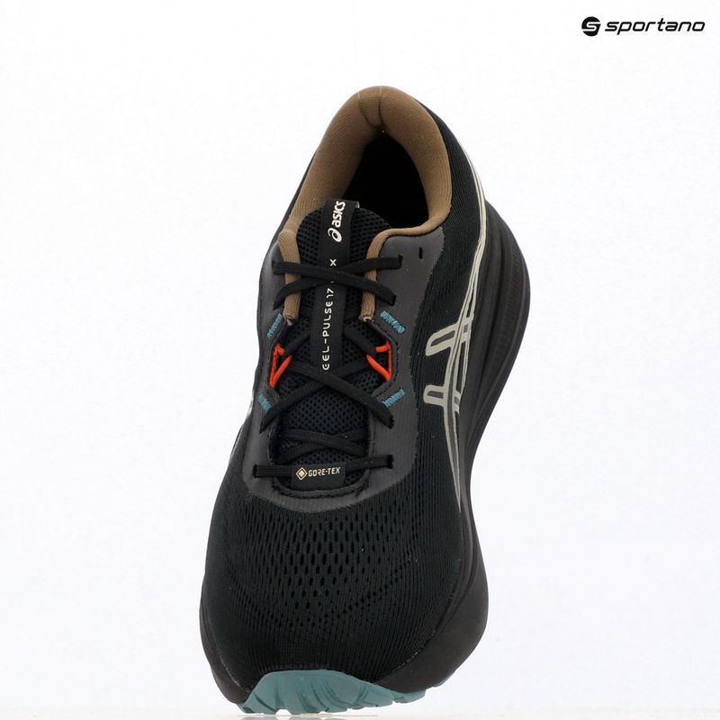 Vyriški bėgimo bateliai ASICS Gel-Pulse 17 GTX black/light dust 9