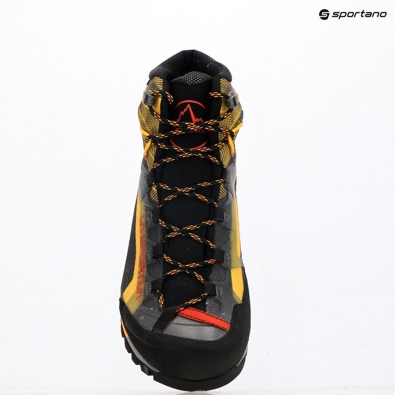 Vyriški žygio batai La Sportiva Trango Tech GTX black/yellow 10