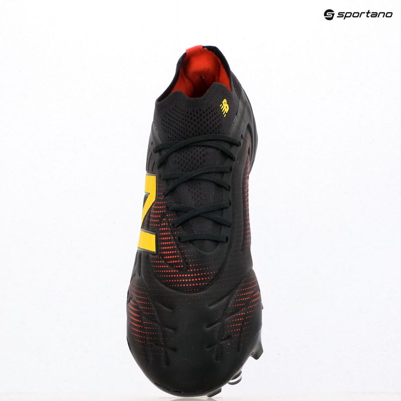 Futbolo batai New Balance Tekela Pro Low V5 FG black 100/punch yellow/fire cracker 9