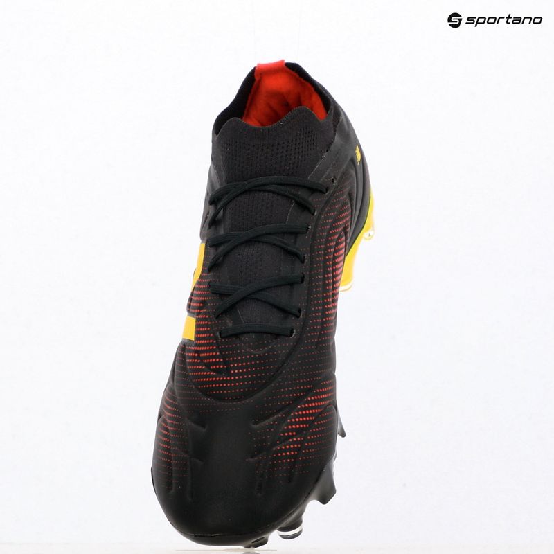 Futbolo batai New Balance Tekela Team Low V5 FG black 100/punch yellow/fire cracker 9