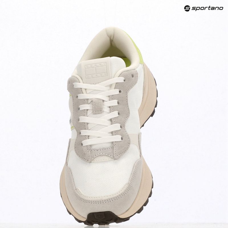 Moteriški batai Tommy Jeans Sporty Runner lime essence/ivory 9