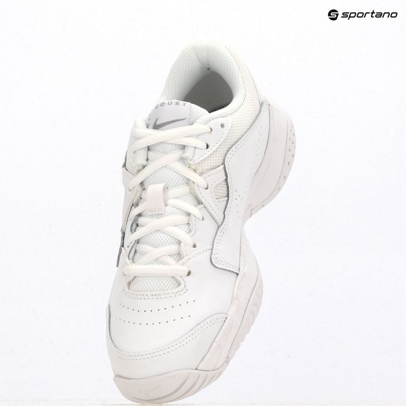 Vaikiški teniso bateliai Nike Court Lite 2 Jr white/metallic silver 9