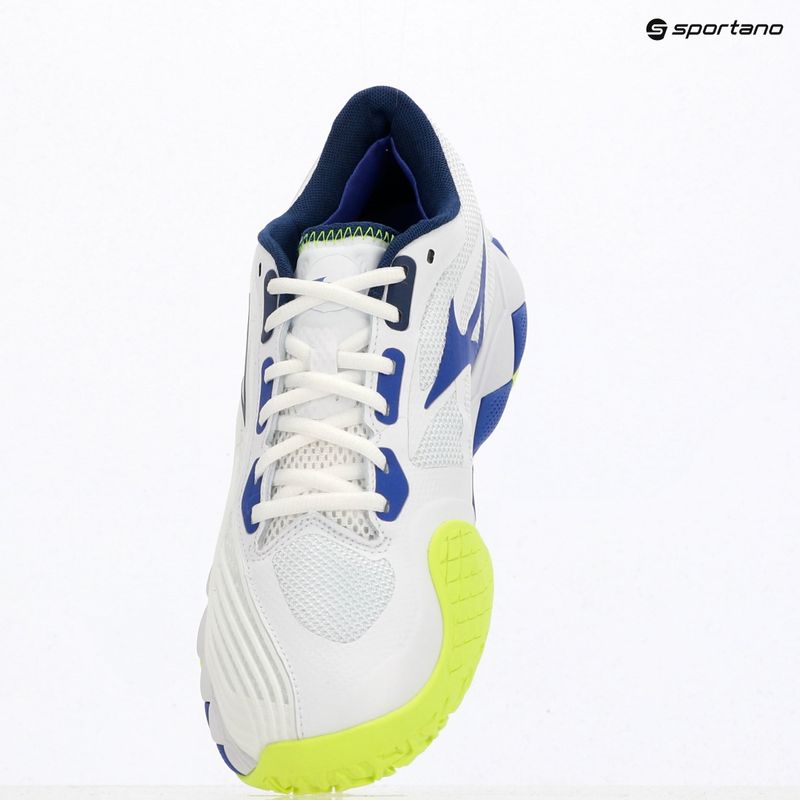 Teniso batai Mizuno Wave Enforce Tour 2 CC white/dazzling blue/lightning 9