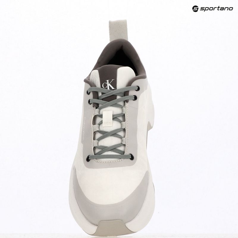 Vyriški batai Calvin Klein Chunky Runner Laceup Mix Aop white/granite road/granite gray 9