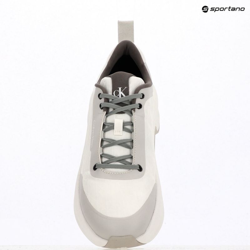 Moteriški batai Calvin Klein Chunky Runner Laceup Mix Aop white/granite road/granite gray 9