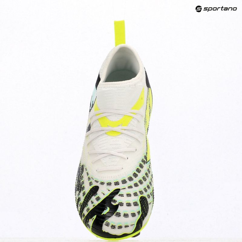 Vaikiški futbolo batai PUMA Future 9 Match Creativity Fg/Ag Jr yellow alert/mint jelly/puma white/puma black 9