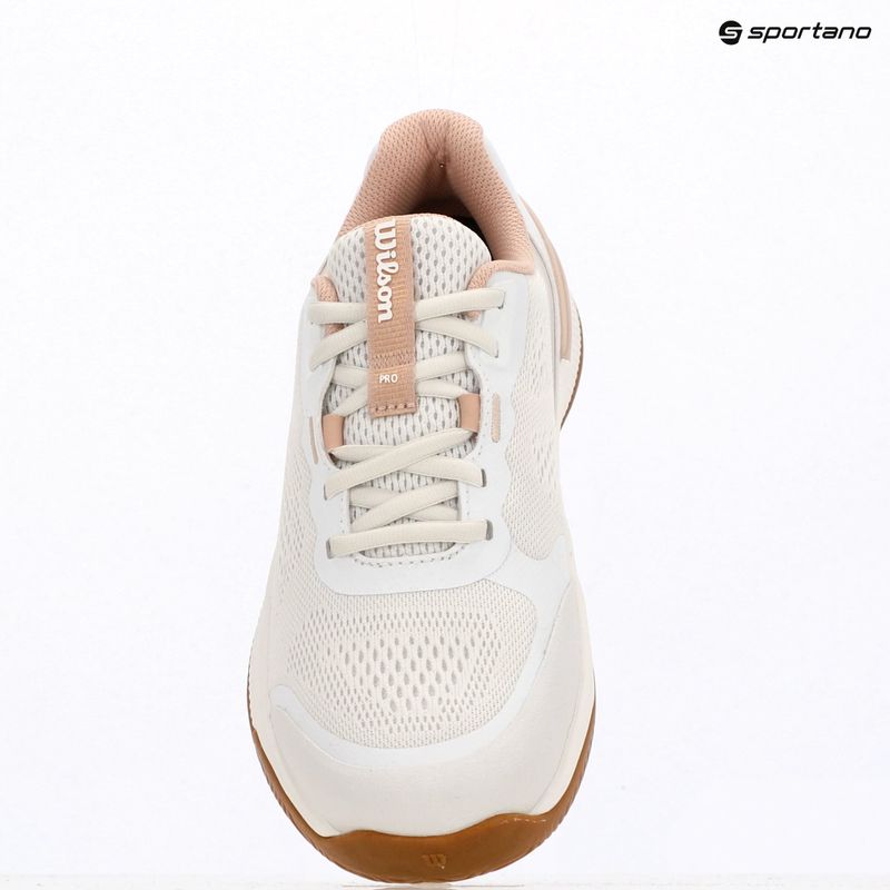 Moteriški teniso batai Wilson Intrigue Pro white/cameo rose/gum 19