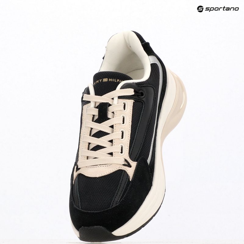Moteriški batai Tommy Hilfiger Sporty Chic Runner juodi 9