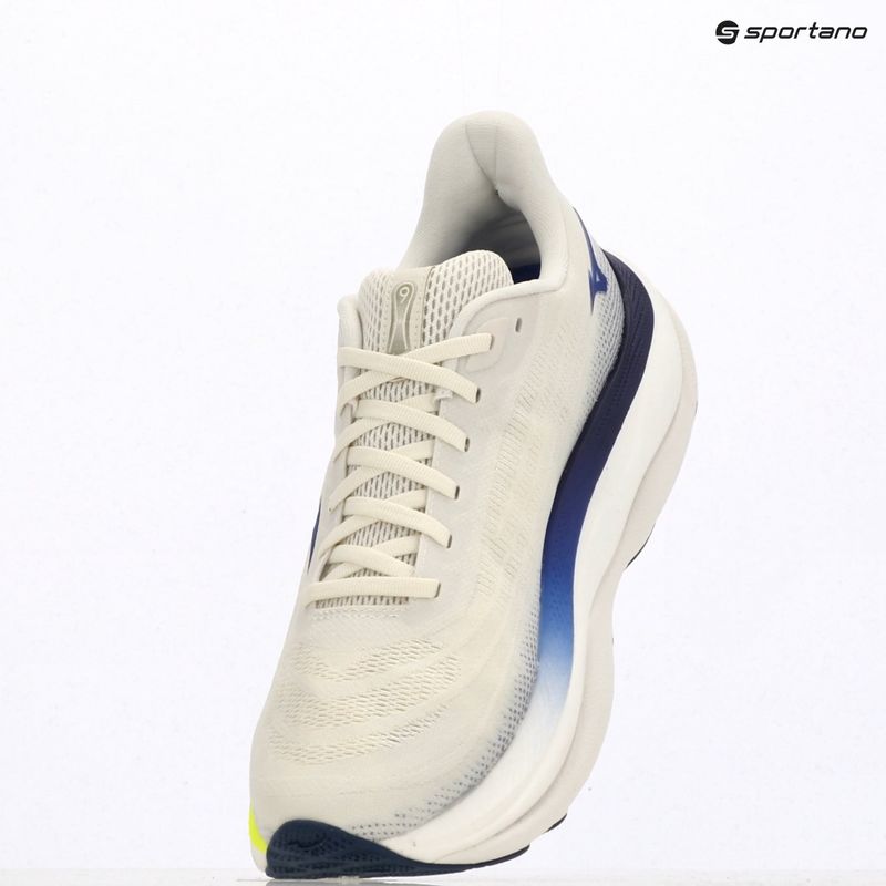 Vyriški bėgimo batai Mizuno Wave Sky 9 snow white/surf the web/lightning yellow 9