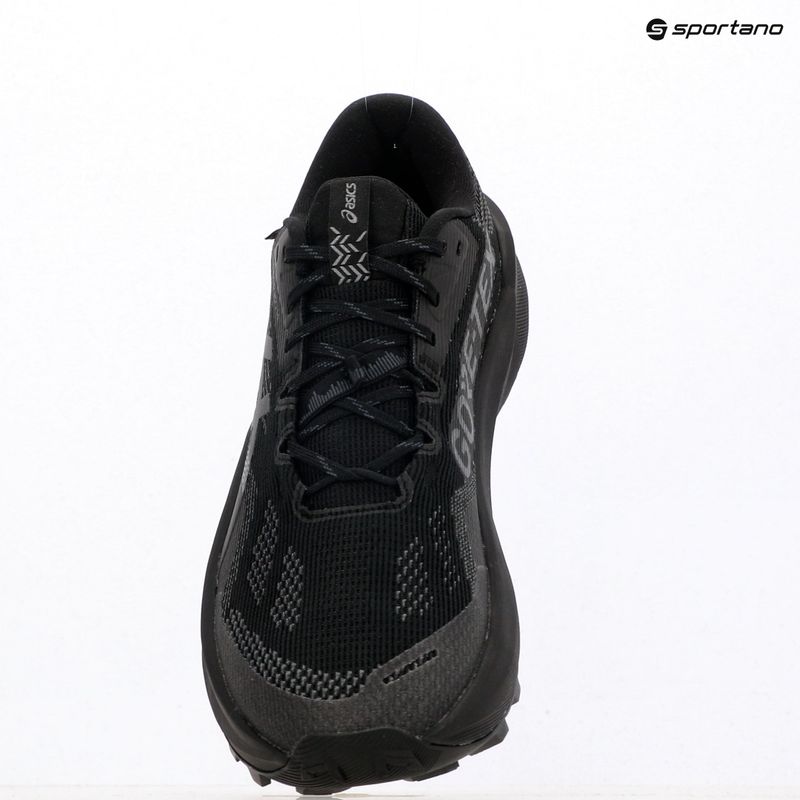 Vyriški bėgimo bateliai ASICS Trabuco 14 GTX black/graphite grey 9