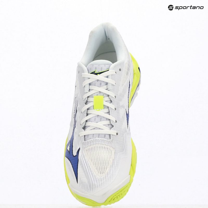 Tinklinio bateliai Mizuno Wave Lightning Elite white/lighting yellow/dazzling blue 9