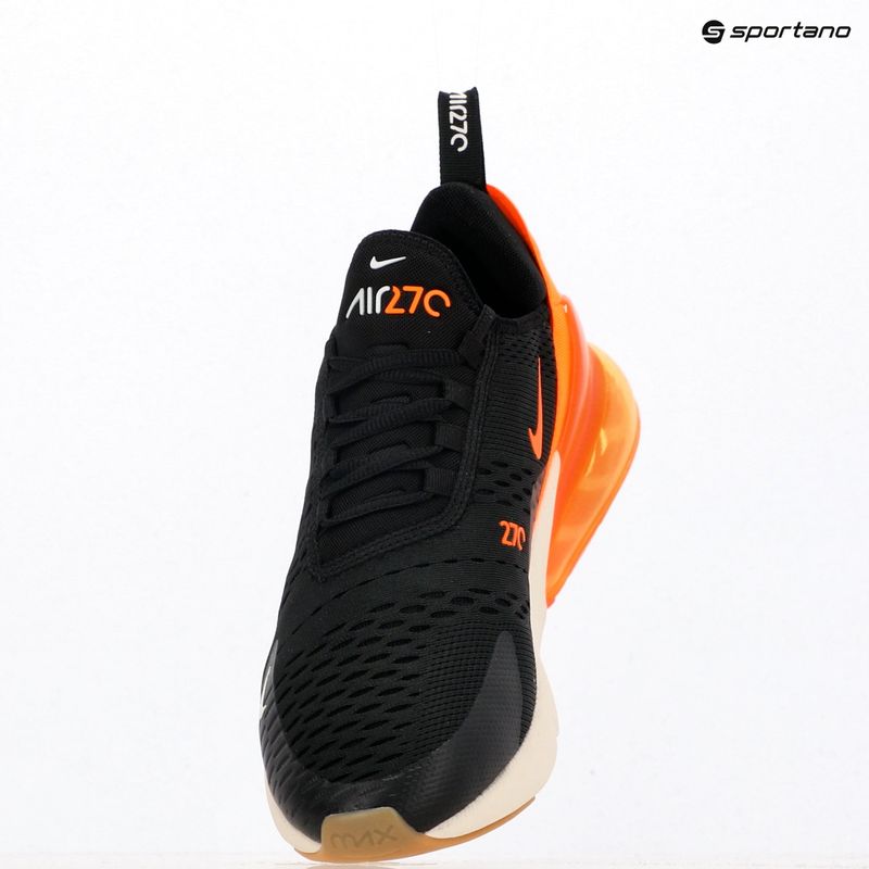 Vyriški batai Nike Air Max 270 black/bright crimson/total orange 9