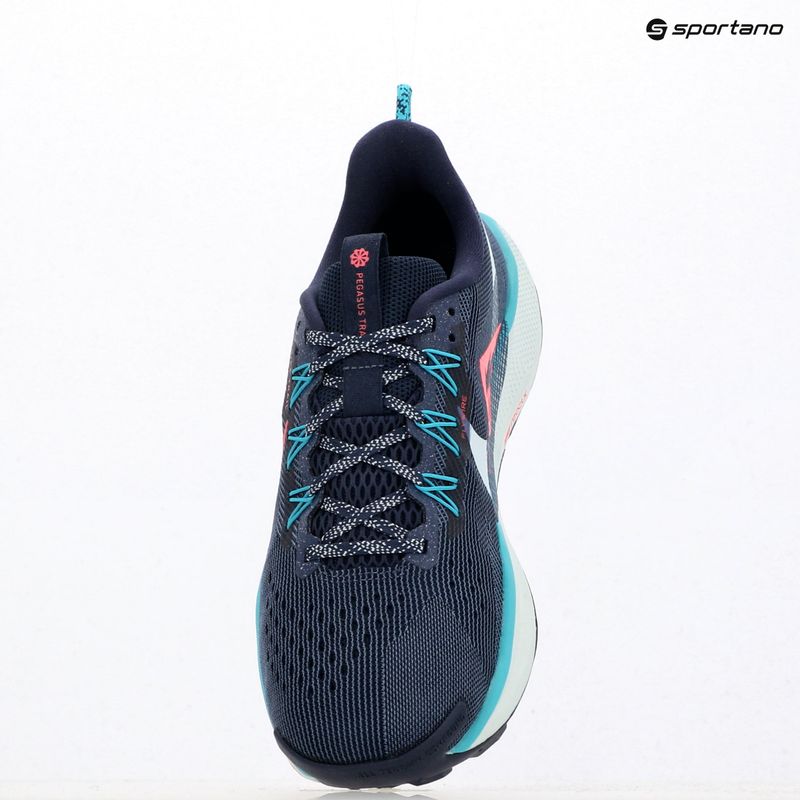 Vyriški bėgimo batai Nike Pegasus Trail 5 midnight navy/dusty cactus/hyper pink 15