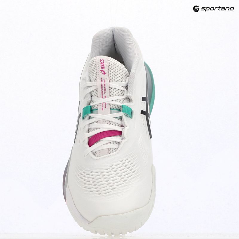 Vyriški teniso bateliai ASICS Gel-Resolution X white/aurora green 9