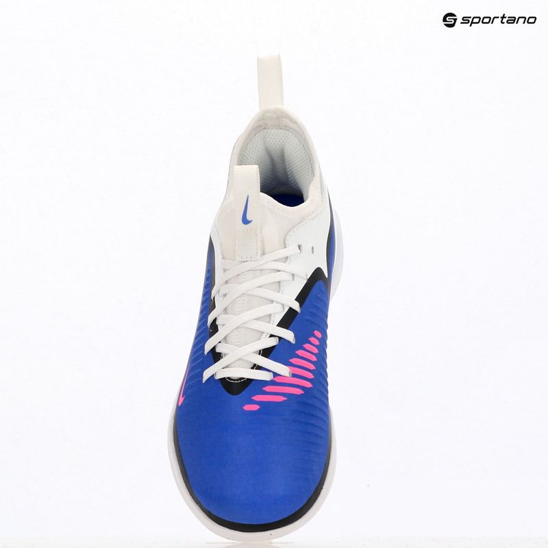 Vaikiški futbolo bateliai Nike Jr. Phantom 6 Low Academy IN racer blue/white/pink blast 12
