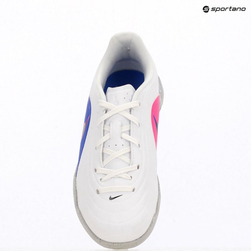 Vaikiški futbolo bateliai Nike Tiempo Maestro Club Jr IC white/racer blue/pink blast/black 10