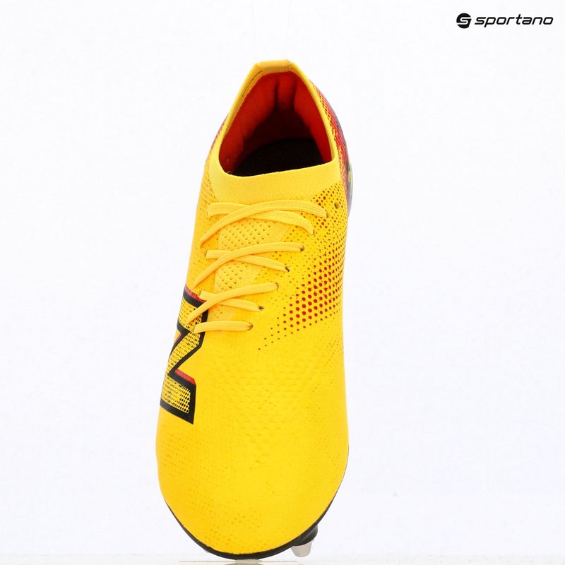 Futbolo batai New Balance Furon Elite V8 SG punch yellow/black 100/fire cracker 9