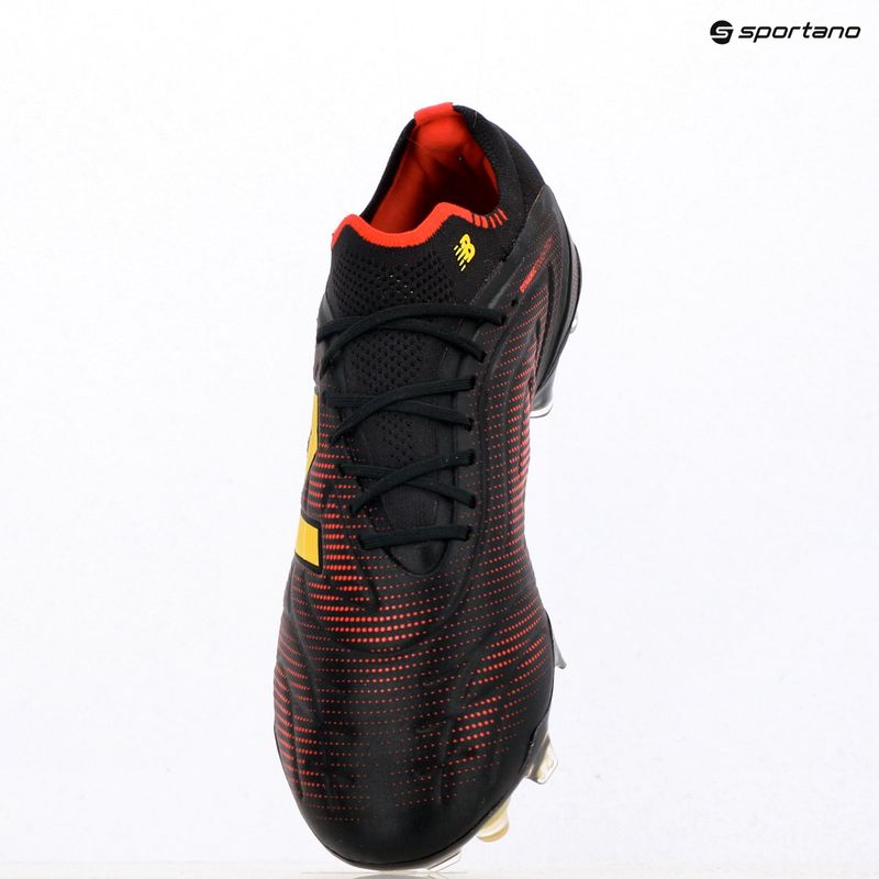 Futbolo batai New Balance Tekela Elite Low V5 FG black 100/punch yellow/fire cracker 9