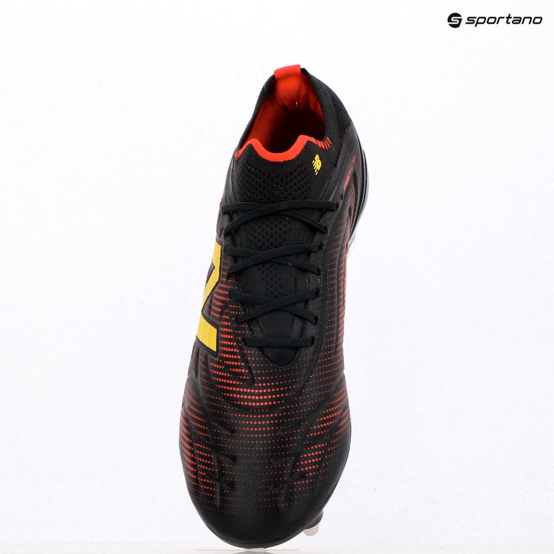 Futbolo batai New Balance Tekela Elite Low V5 SG black 100/punch yellow/fire cracker 9