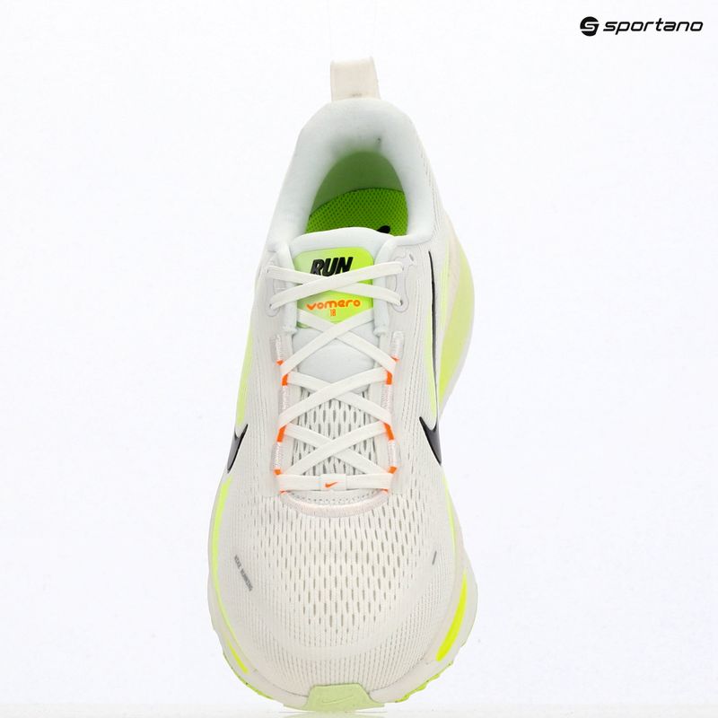 Vyriški bėgimo bateliai Nike Vomero 18 white/volt/barely volt/black 11