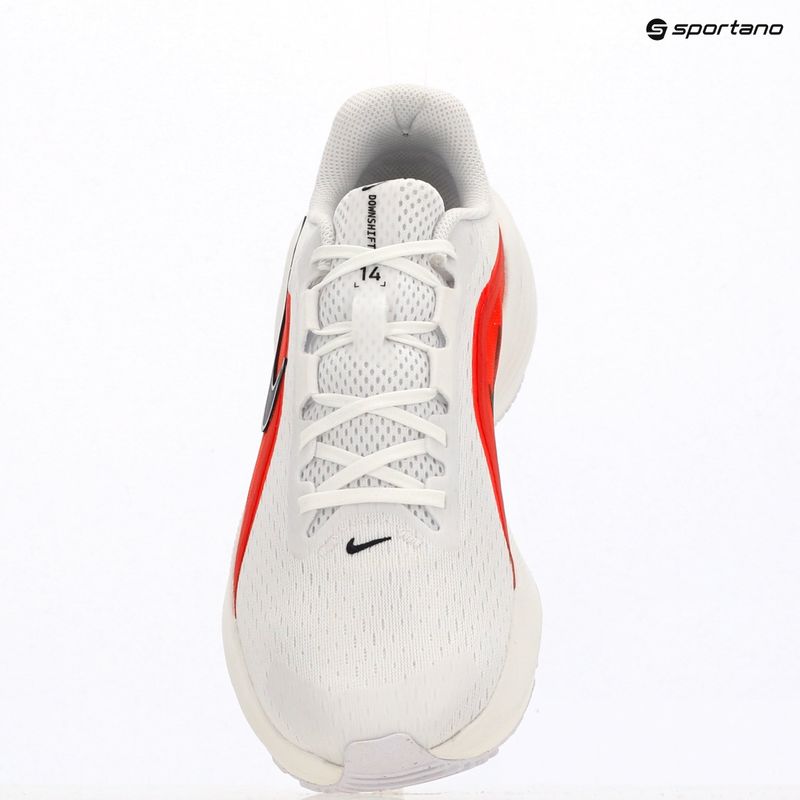 Vyriški bėgimo batai Nike Downshifter 14 white/summit white/bright crimson/black 10