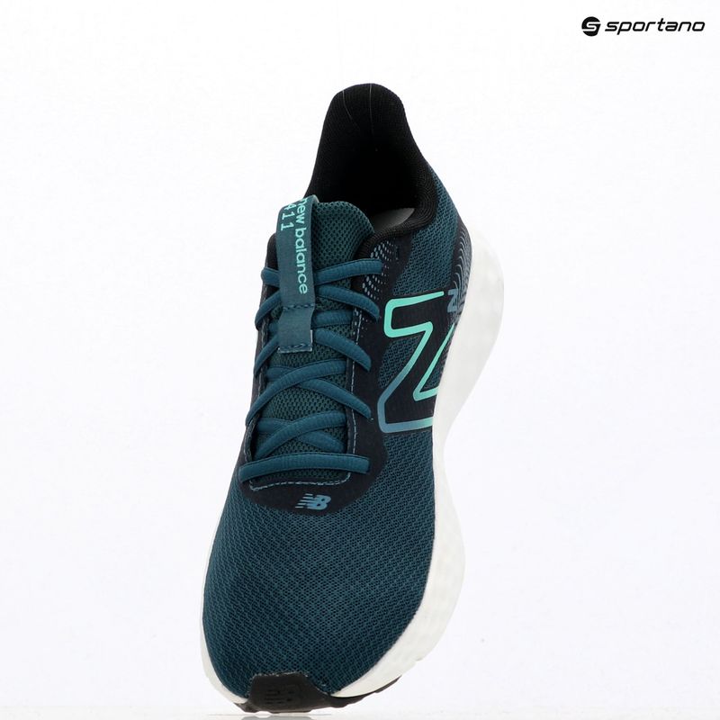 Vyriški bėgimo batai New Balance Fresh Foam 411's V3 salt water/deep end/medusa green 9