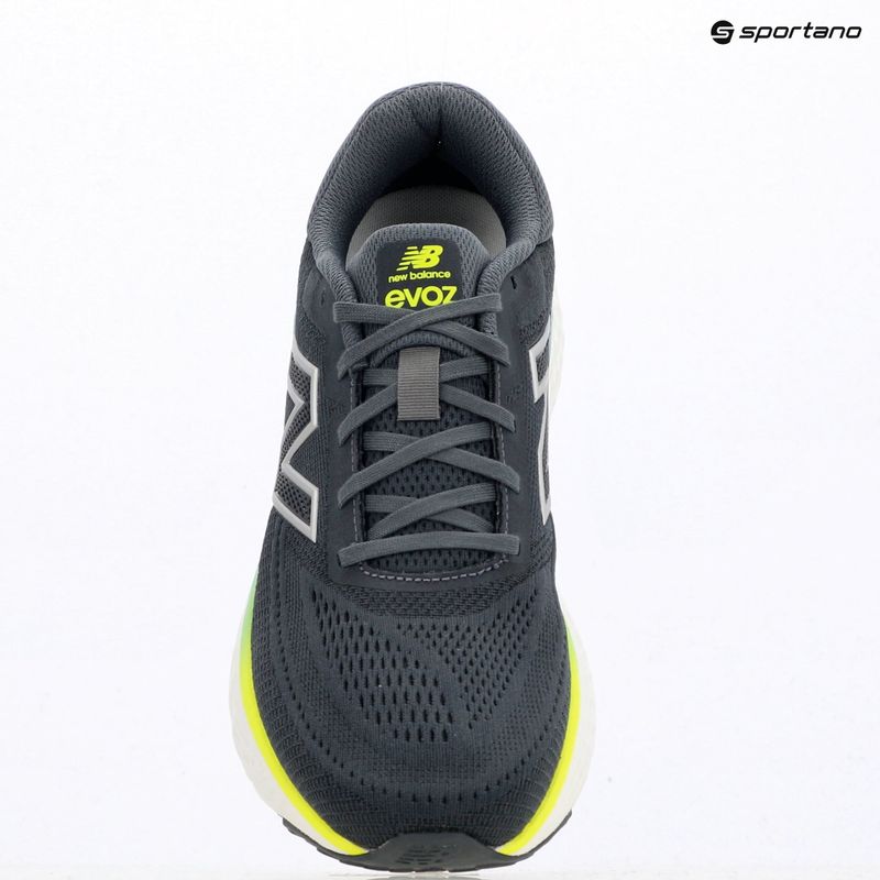 Vyriški bėgimo batai New Balance Fresh Foam Evoz V4 graphite/alkaline green 9