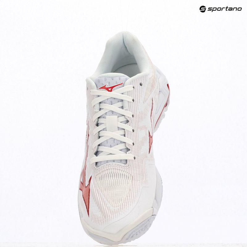 Moteriški tinklinio bateliai Mizuno Wave Lightning Elite white/rose elegance/lava falls 12