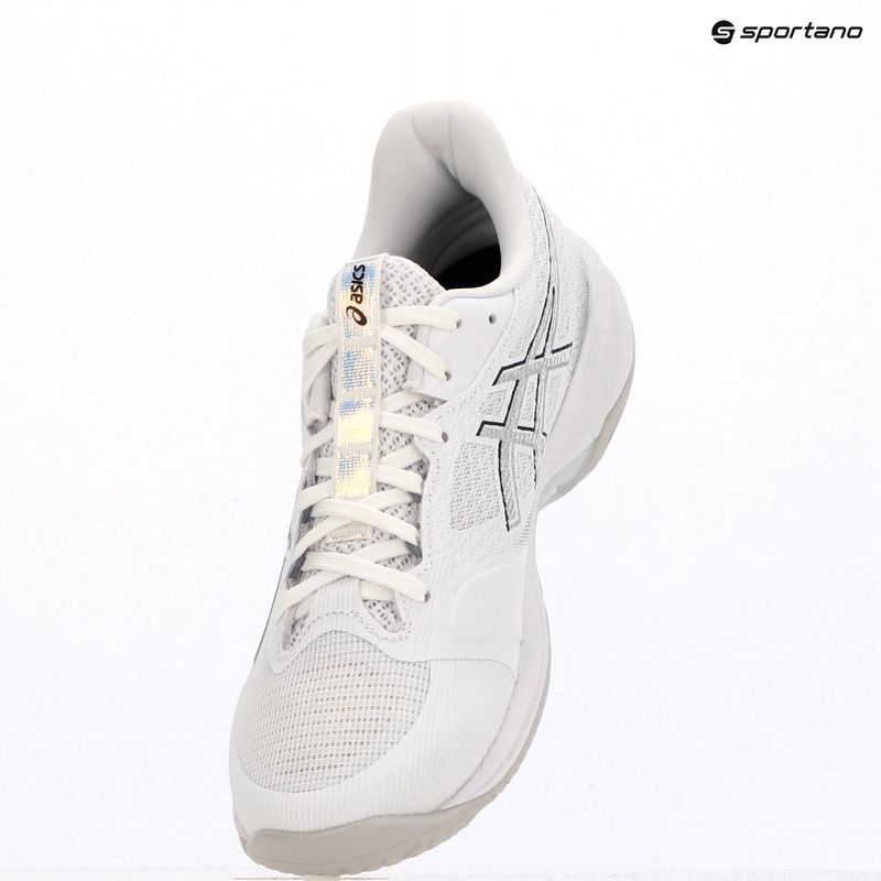 Vyriški batai ASICS Netburner Ballistic FF 4 white/pure silver 9