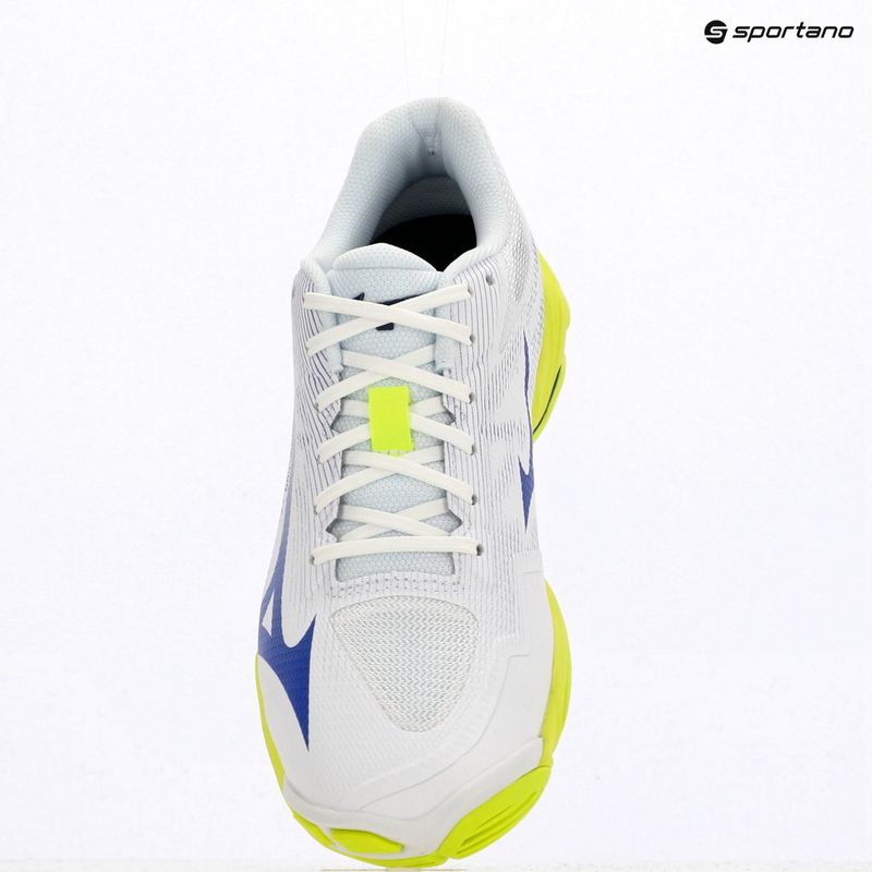 Tinklinio bateliai Mizuno Wave Lightning Pro white/lightning yellow/dazzling blue 12