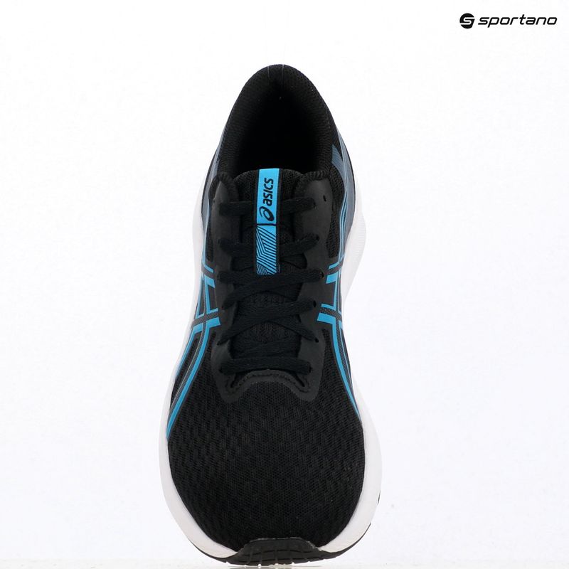 Vyriški bėgimo bateliai ASICS Patriot 14 black/aegean blue 9