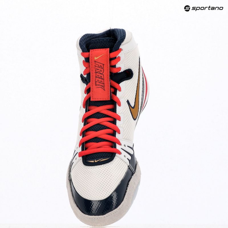 Bokso batai Nike Freek SE white/metallic gold/college navy 9
